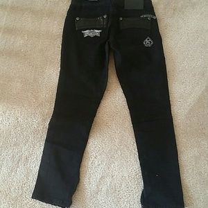 Affliction black skinny jeans brand new! Size 28