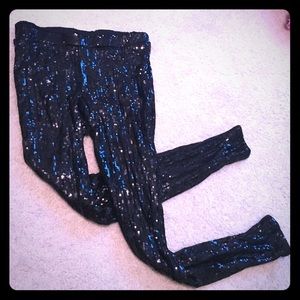 Sequin leggings!