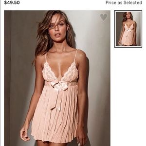 Victoria secret babydoll lingerie