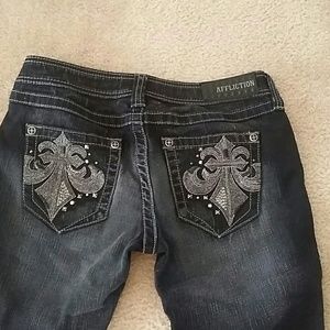 Affliction bootcut Jade jeans 28 long