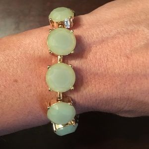 J crew seafoam green bracelet