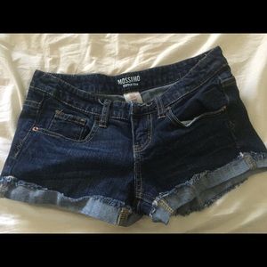 Jean mini shorts