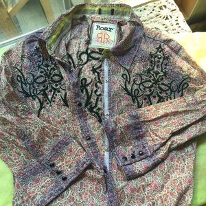 Roar western style shirt