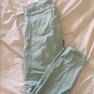 J. Crew mint pants