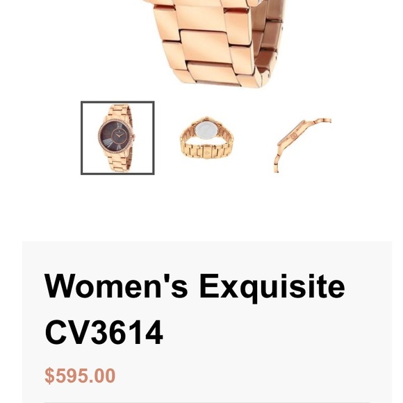 Beautiful Authentic Christian Vansant Gold Watch - Picture 2 of 4