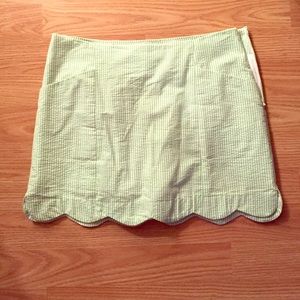 ✨FINAL MARKDOWN✨ Lilly Pulitzer Seersucker Skort