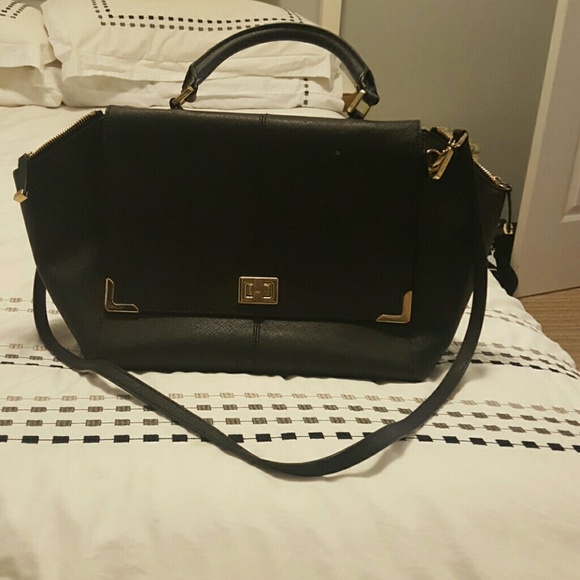 Calvin Klein trapeze style handbag