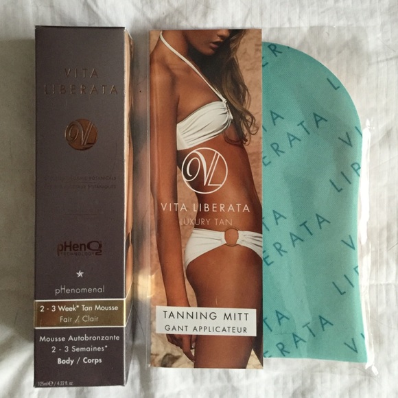 Vita Liberata Tanning Mousse & Mitt Set (Fair)