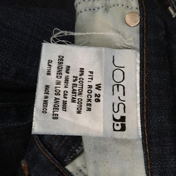 Joe's Rocker jeans. - Picture 3 of 3