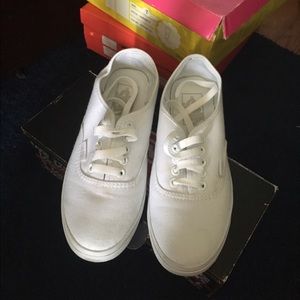 All white vans