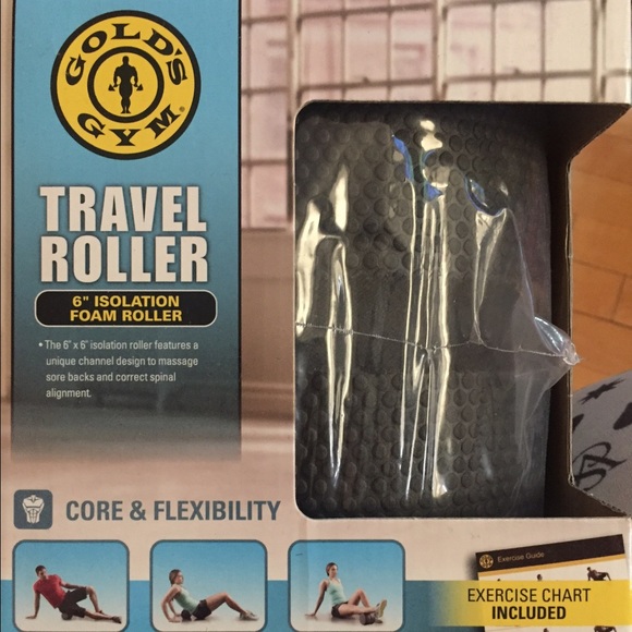 Gold's gym travel roller