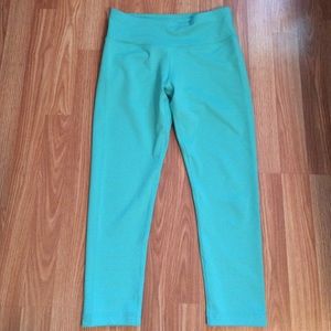 Workout leggings pretty turquoise, size S