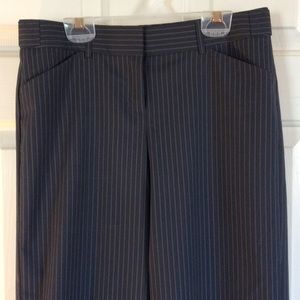 Women's pin stripe trousers
