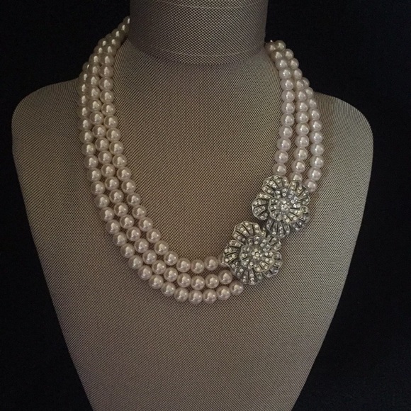 Pearl necklace.