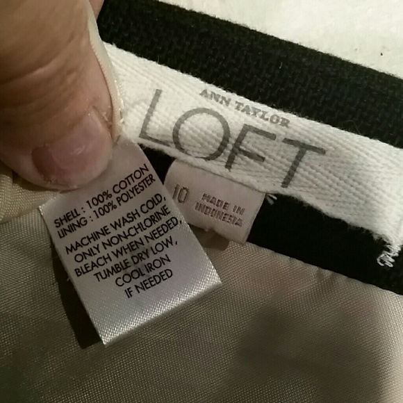 Ann Taylor color block pencil skirt - Picture 4 of 4