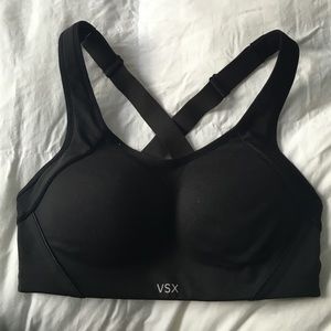 VSX black high impact sports bra 32C