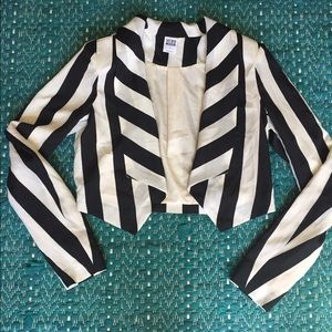 Striped blazer