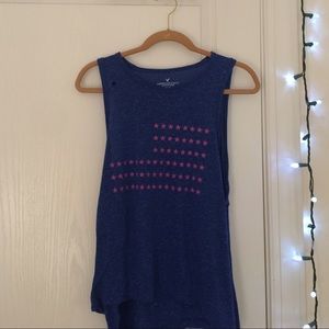 Blue American Eagle Tank