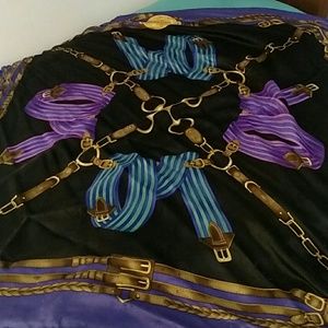 Ralph Lauren square silk scarf
