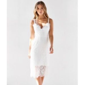 Keepsake Lace Midi Dress