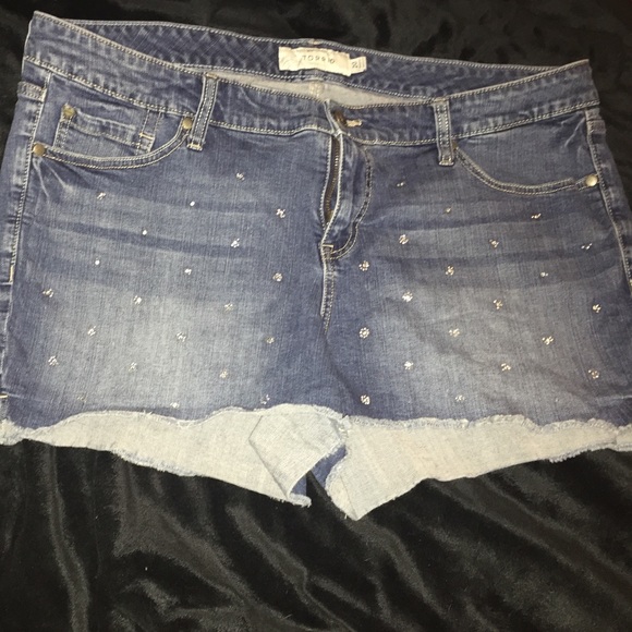 Torrid jean shorts