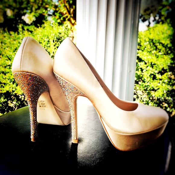 Steve Madden Shoes - STEVE MADDEN crystal-heeled platforms