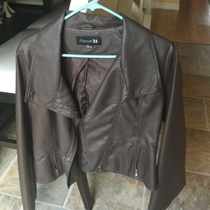 Forever 21 Leather Jacket
