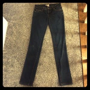 Dark Wash Skinnies Juniors