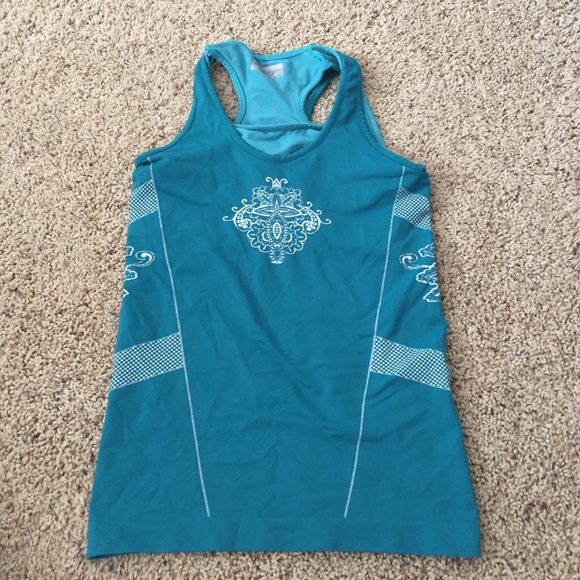 ATHLETA turquoise tank top! size xs