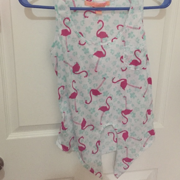 flamingo tank top
