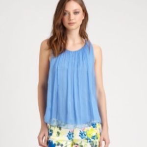 NWT Alice + Olivia silk top
