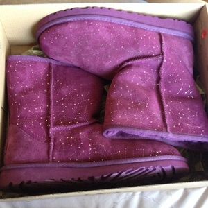 Short Purple Constellation UGGs
