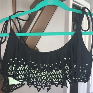 PINK bathing suit -large