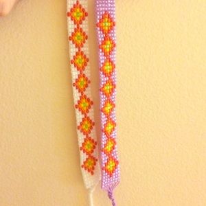 Beaded Hand Tie Bracelets