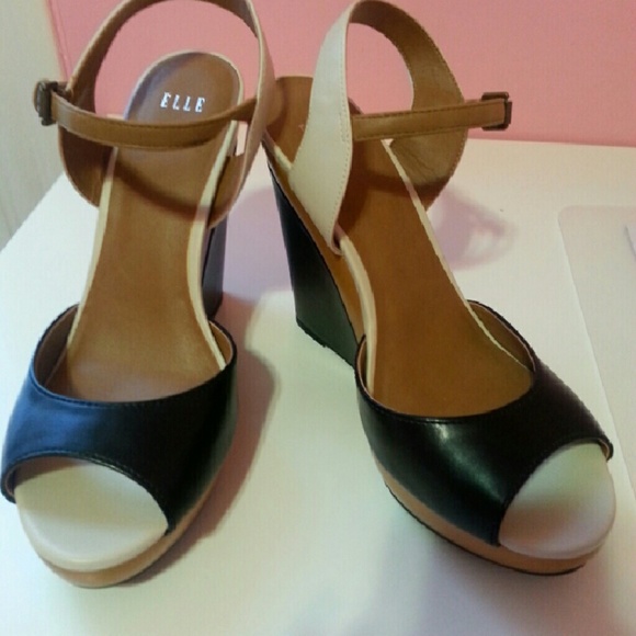 Traded--- On Hold..ELLE wedge Sandals