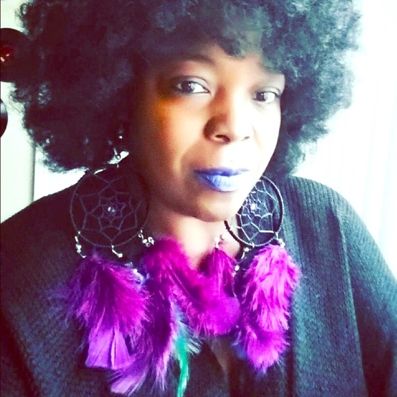 Dream catcher earrings