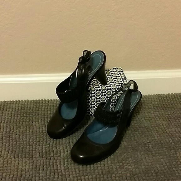 BIALA BLACK Leather Pumps