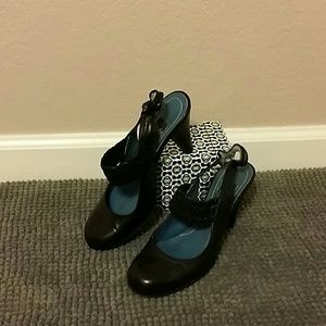 BIALA BLACK Leather Pumps