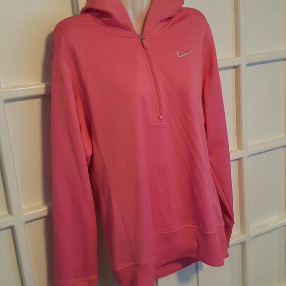 Nike Tops - NWOT NIKE 3/4 ZIP HOODIE SWEATSHIRT