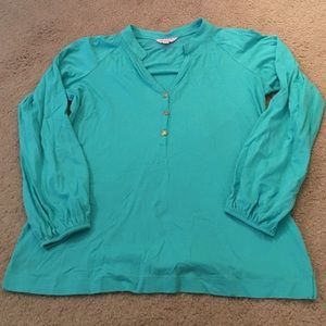 Lilly Pulitzer cotton Elsa top
