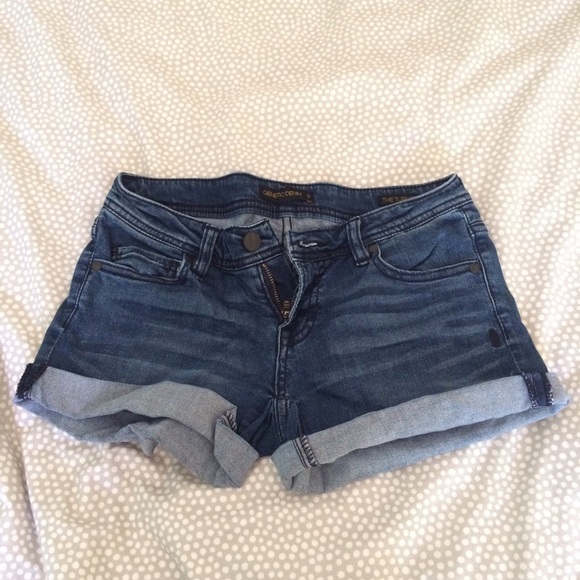 Stretchy Denim Shorts - Picture 1 of 4