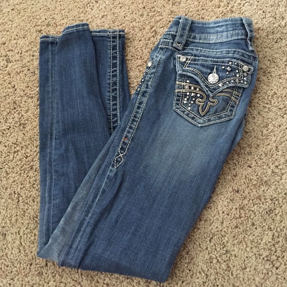 ROCK REVIVAL JEANS! skinny size 24