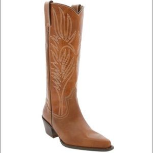 Genuine leather Steve Madden Lonestar cowboy boots