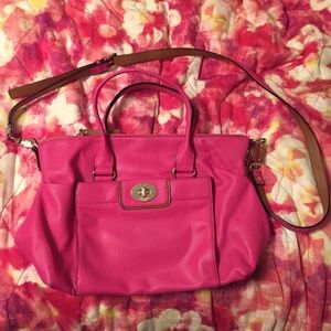 Kate spade hot pink cross body handbag