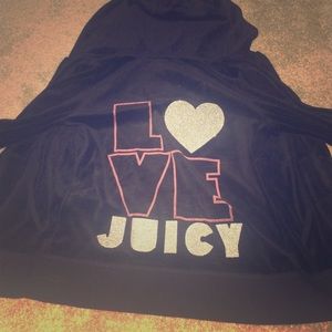 Juicy couture velour track jacket