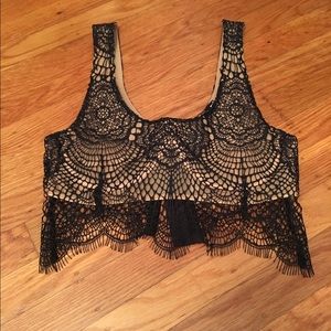 For Love and Lemons Spring Fling Lace Bra