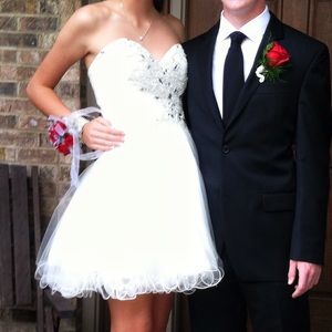 White Homecoming Dress