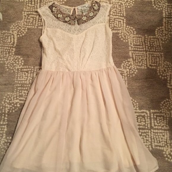 Cream dress