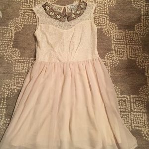 Cream dress