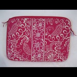 Vera Bradley Twirly Birds Pink Laptop Case